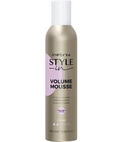 Inebrya Style-In Volume Mousse spumă de păr pentru volum 400ml
