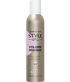 Inebrya Style-In Volume Mousse spumă de păr pentru volum 400ml