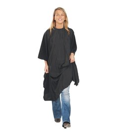 Plast ECONOMYS negru, cu guler patentat