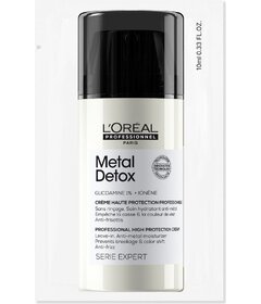 L'Oréal Professionnel Metal Detox cremă protectoare împotriva particulelor metalice din păr 10ml