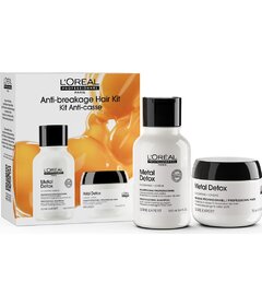 L'Oréal Professionnel Metal Detox Anti-Breakage Hair Kit șampon 100ml + mască 75ml