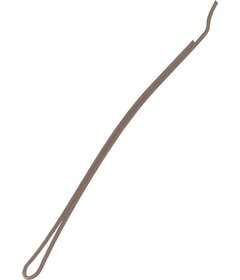 Sibel STRAIGHT 24 buc. agrafe de păr 70mm, maro