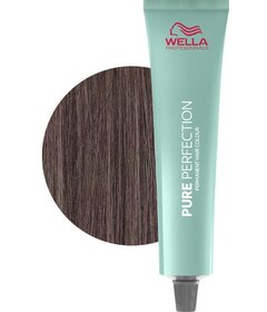 Wella Professionals Pure Perfection Natural vopsea permanentă de păr fără amoniac 44/0 60ml