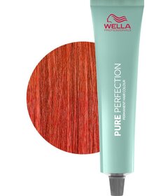 Wella Professionals Pure Perfection Warm vopsea permanentă de păr fără amoniac 6/4 60ml