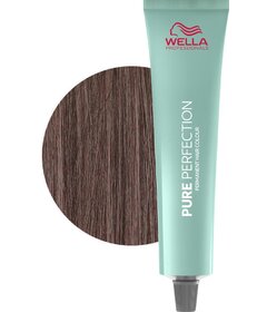 Wella Professionals Pure Perfection Warm vopsea permanentă de păr fără amoniac 4/7 60ml