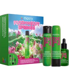 Matrix Food For Soft Springs set cadou hidratant pentru păr uscat