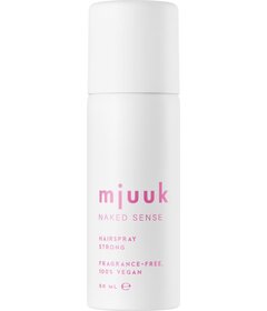 Mjuuk Naked Sense Hairspray Strong fixativ cu fixare puternică pentru păr fără parfum 50ml