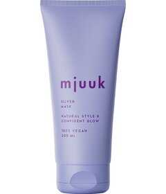 Mjuuk Silver mască violet pentru păr blond 200ml