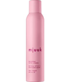 Mjuuk Hairspray Super Strong fixativ cu fixare foarte puternică pentru păr 250ml