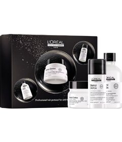 L'Oréal Professionnel Metal Detox Trio set cadou pentru păr vopsit și deteriorat