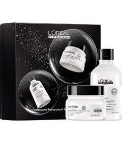 L'Oréal Professionnel Metal Detox Duo set cadou pentru păr vopsit și deteriorat