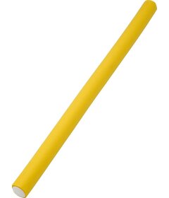 My-She StyleRoll Flex Yellow 10 buc bigudiuri flexibile pentru păr 24cm, diametru 16mm