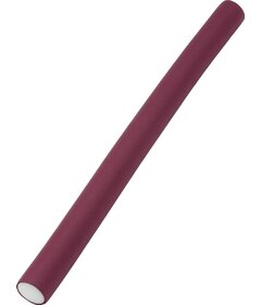 My-She StyleRoll Flex Burgundy 10 buc bigudiuri flexibile pentru păr 24cm, diametru 20mm