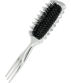 My-She CurlsRake Silver perie pentru păr creț