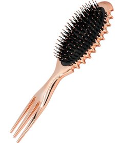 My-She CurlsGroove Fork Rose Gold perie pentru păr creț