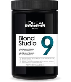L'Oréal Professionnel Blond Studio 9 pudră iluminatoare pentru păr 500g