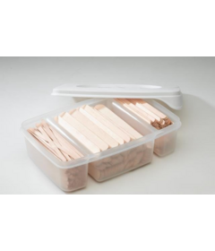 Sibel 400 buc. spatule depilatoare, 3 mărimi