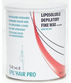 Sibel STRAWBERRY ceară de epilat 800ml, pentru piele sensibilă