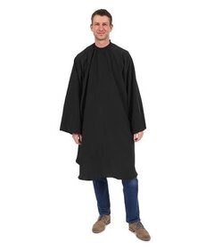 Sibel BARBURYS pelerină pentru bărbați cu scai, negru