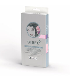 Sibel HIGH-LIGHT 200 buc. hârtie pentru șuvițe 9,5x20cm, diverse culori