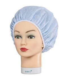 Bonetă de baie albastră