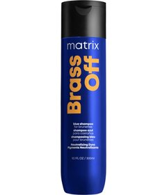 Șampon Matrix Brass Off Blue pentru neutralizarea tonurilor portocalii 300 ml