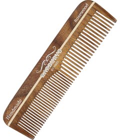 Barburys mini pieptene lemn de trandafir N8