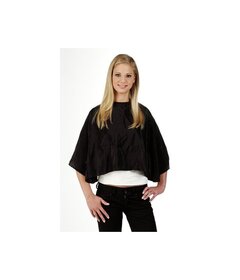 Sibel FLEXI CAPE pláštenka na suchý zips, čierna