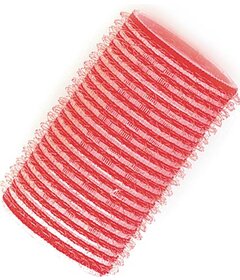 12 buc. Bigudiuri uscate cu arici 36mm, roșii