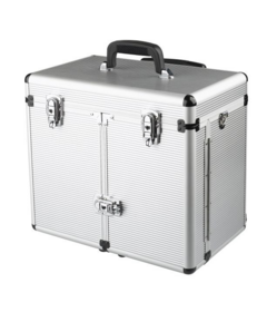 Sibel WINDOWS Alu kufrík 43x27x34cm, strieborný