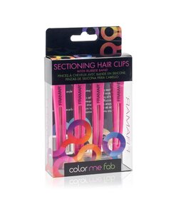 Framar Set 4 buc. Clipsuri de păr, roz SC-BLK