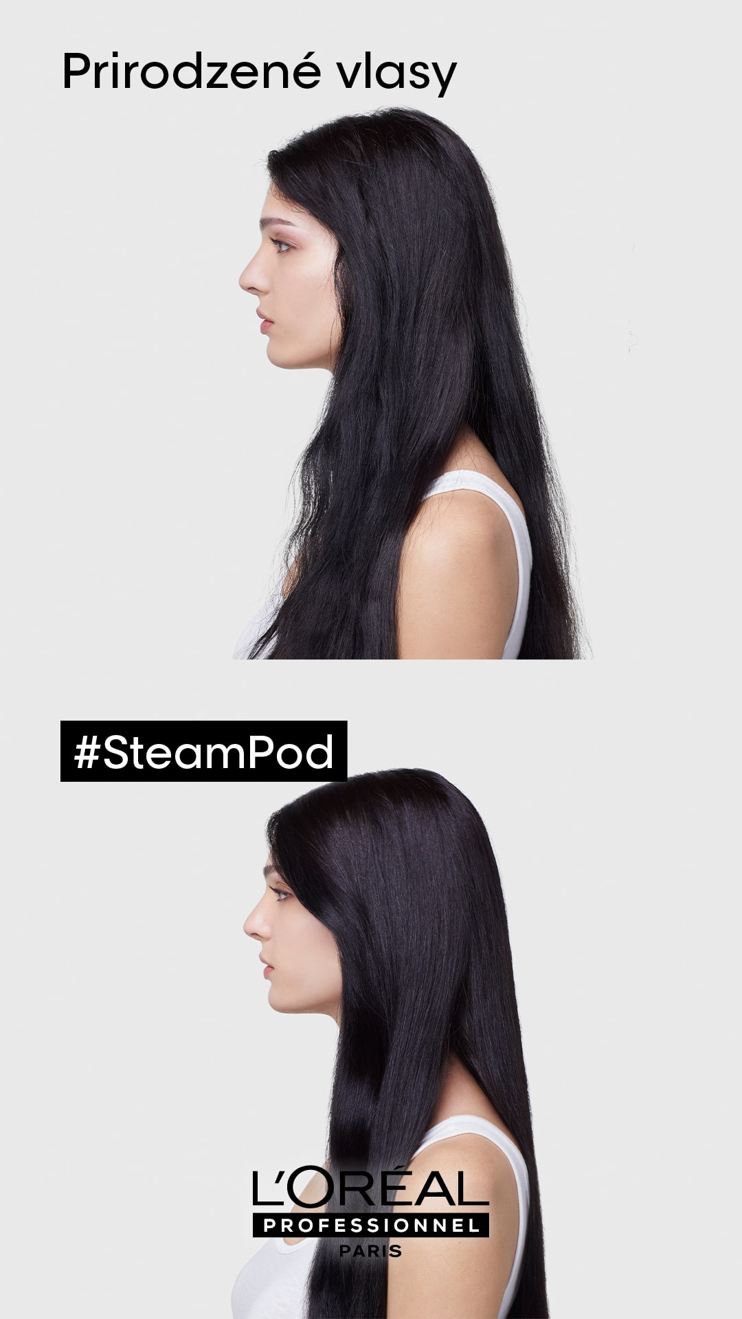 Parn&aacute; žehlička na vlasy