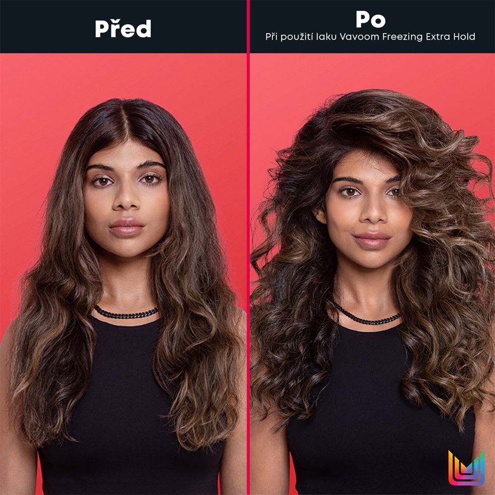 Sprej na objem vlasov